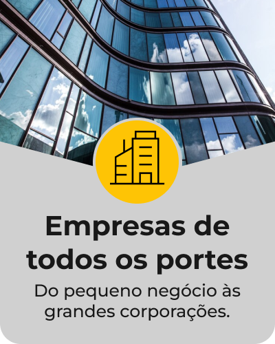 Empresas de todos os portes